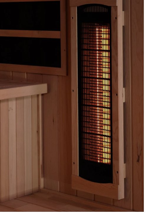 4 Person Infrared Sauna With Himalayan Salt Bar GDI - 8040 - 03 - Fitness Specialist