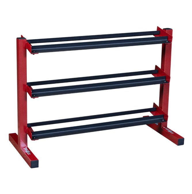 10-pair vertical dumbbell rack for hex weights – Best Fitness BFDR10