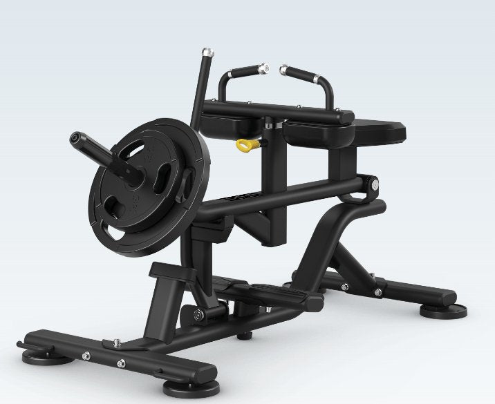 Train calves with the VST600-PL77 Seated Calf Raise. Commercial-grade, band pegs, adjustable knee pads. Sold by Fitness Specialist in Odessa & Lubbock, TX
