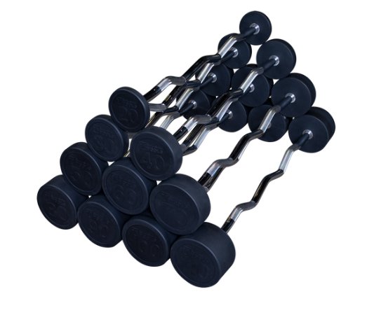 Body Solid EZ Fixed Curl Barbells - Fitness Specialist