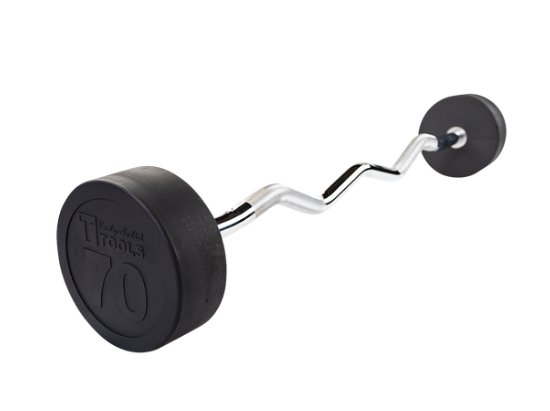 Body Solid EZ Fixed Curl Barbells - Fitness Specialist