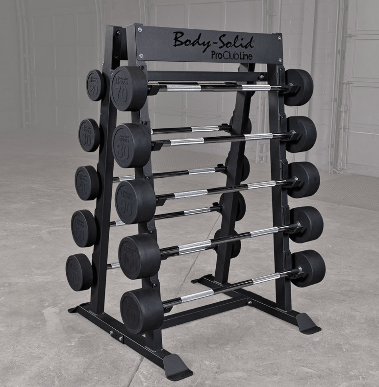 Body Solid Fixed Barbell Rack (Fits 10 barbells) - Fitness - Spe - Fitness Specialist