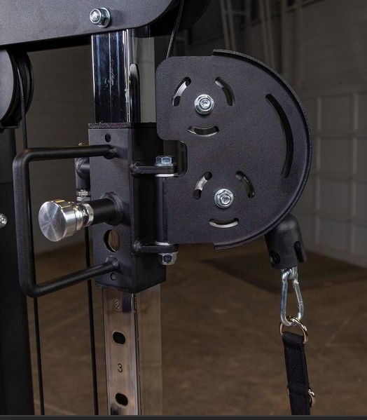 Body Solid GFT100 Functional Trainer adjustable pulley height-fitness specialist-tx