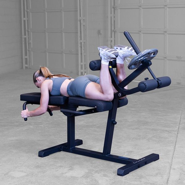 Body Solid Leg Extension and Lying Hamstring Curl GLCE365