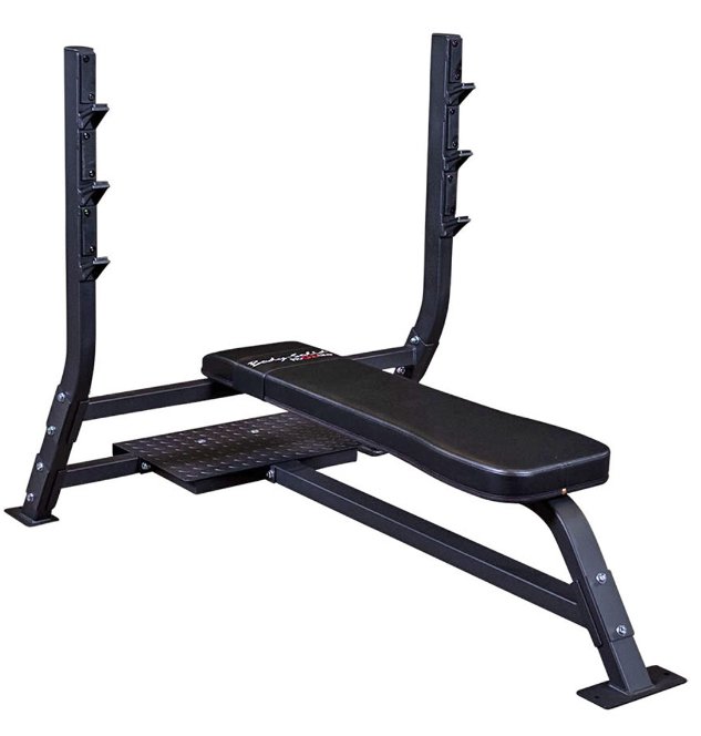 Body Solid Pro Clubline Olympic Flat Bench - Fitness Specialist