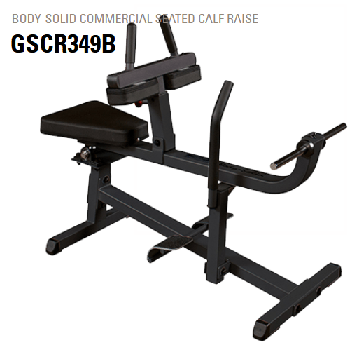 BODY SOLID SEATED CALF RAISE MACHINE gscr349b at fitness specialist