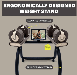 Centr Smart Stack Dumbbells Stand - Fitness Specialist