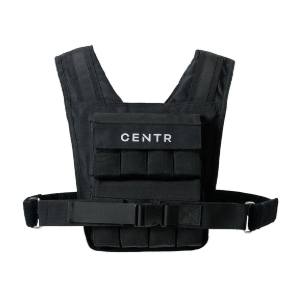 Centr 20 lb Weighted Vest – front view – Fitness Specialist TX