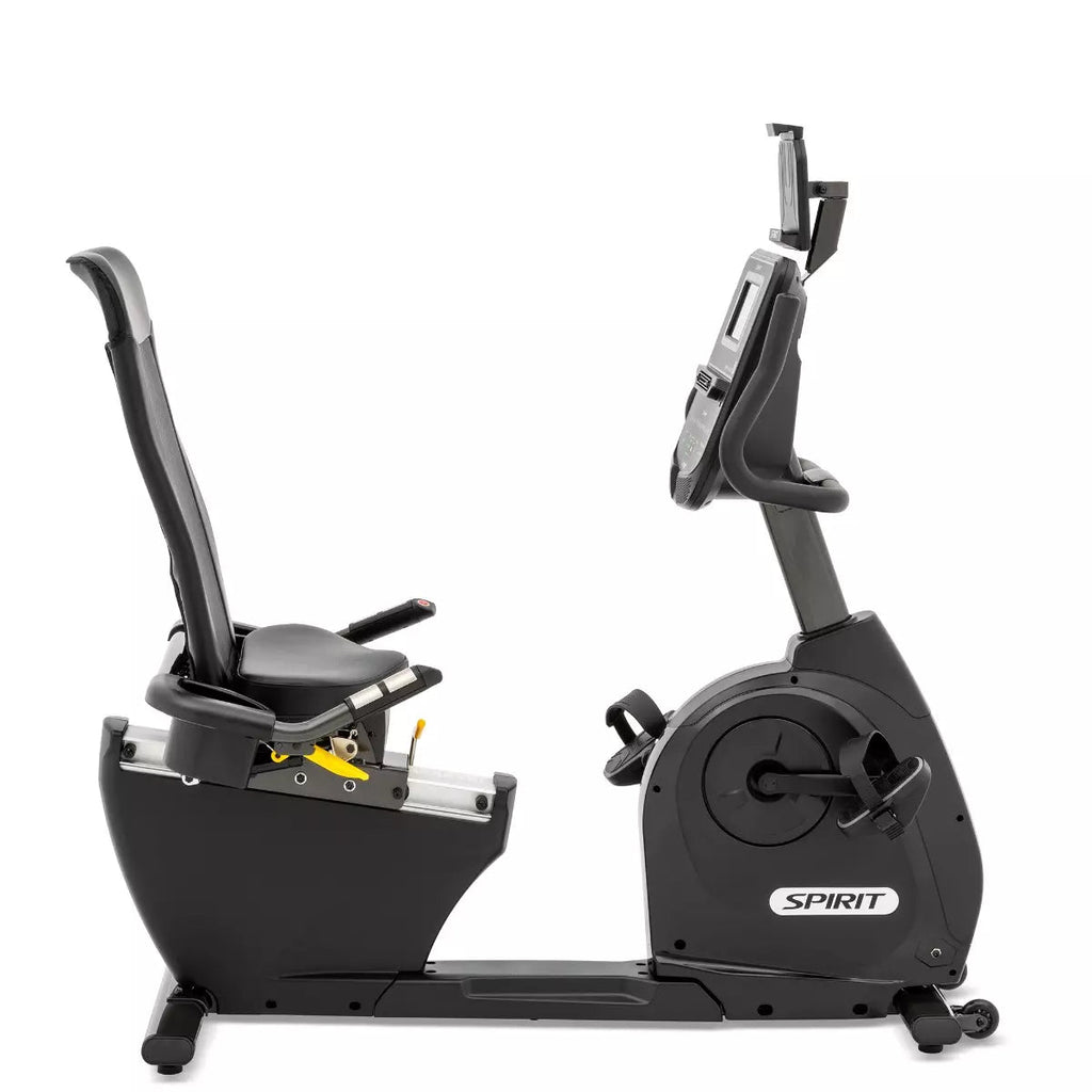 Spirit XBR55 semi recumbent bike side view – Fitness Specialist