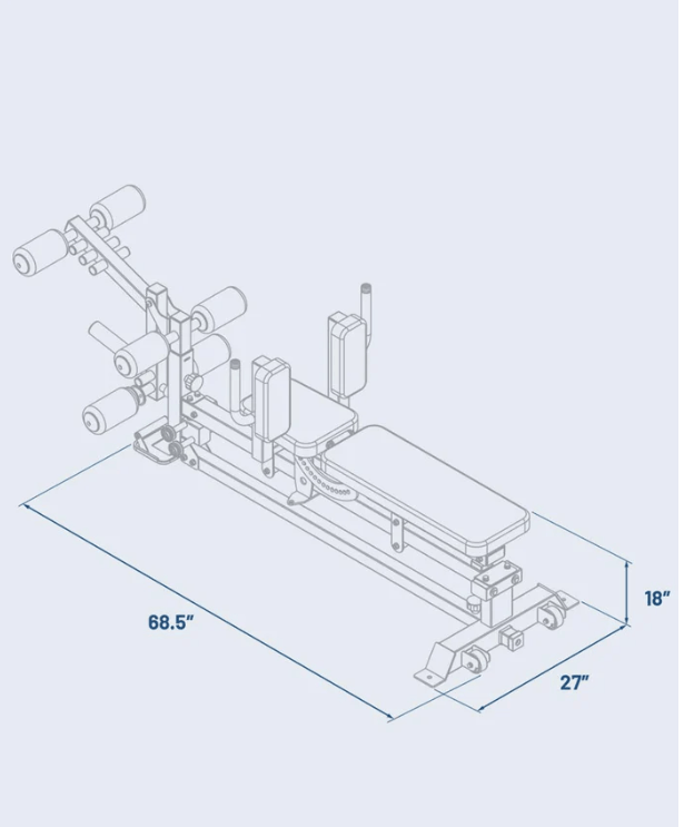 Force USA Sliding Bench | 5 - in - 1 Leg Press & Hack Squat | Fitness Specialist TX - Fitness Specialist