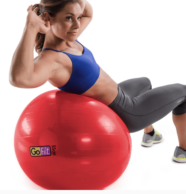 Go Fit Stability Ball Available in 55cm,65cm,75cm - Fitness Specialist