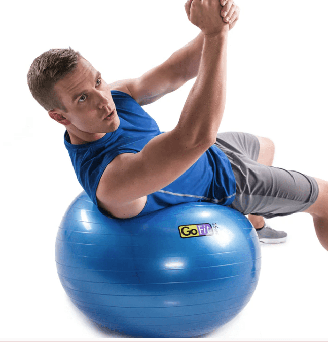 Go Fit Stability Ball Available in 55cm,65cm,75cm - Fitness Specialist