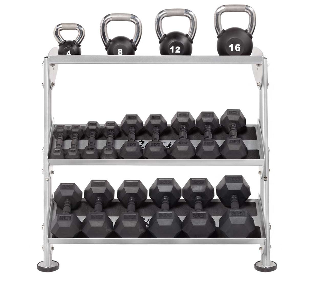 Hoist 36" Horizontal Dumbbell Rack - Fitness Specialist