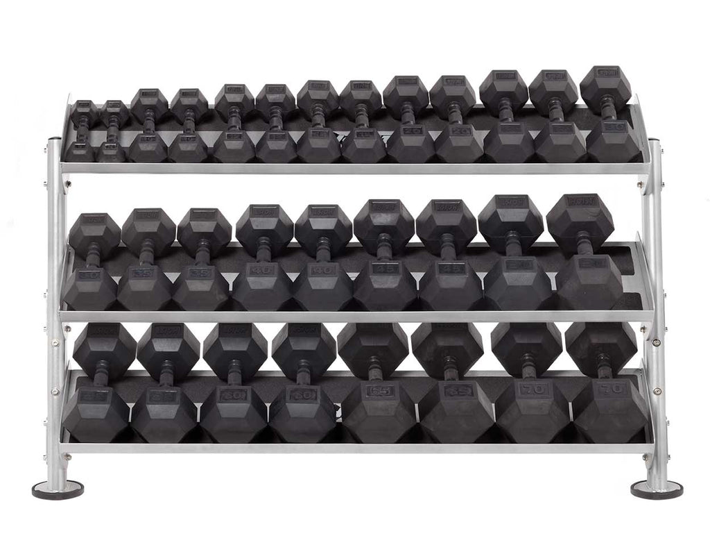 Hoist 60" Horizontal Dumbbell Rack - Fitness Specialist