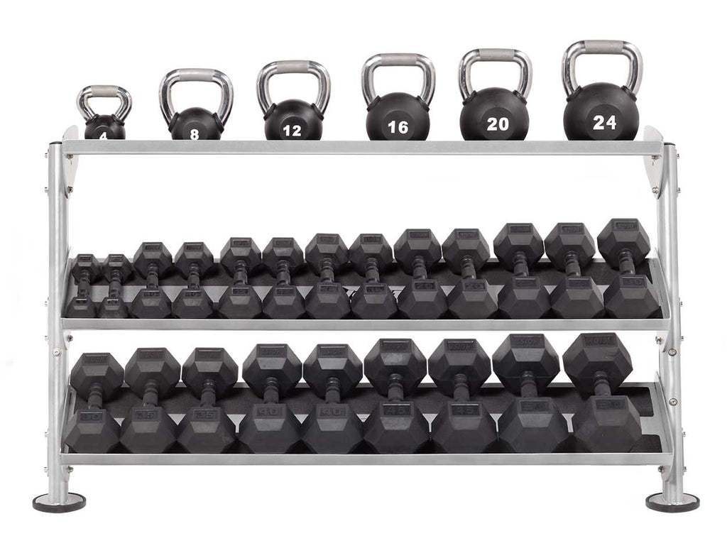 Hoist 60" Horizontal Dumbbell Rack - Fitness Specialist