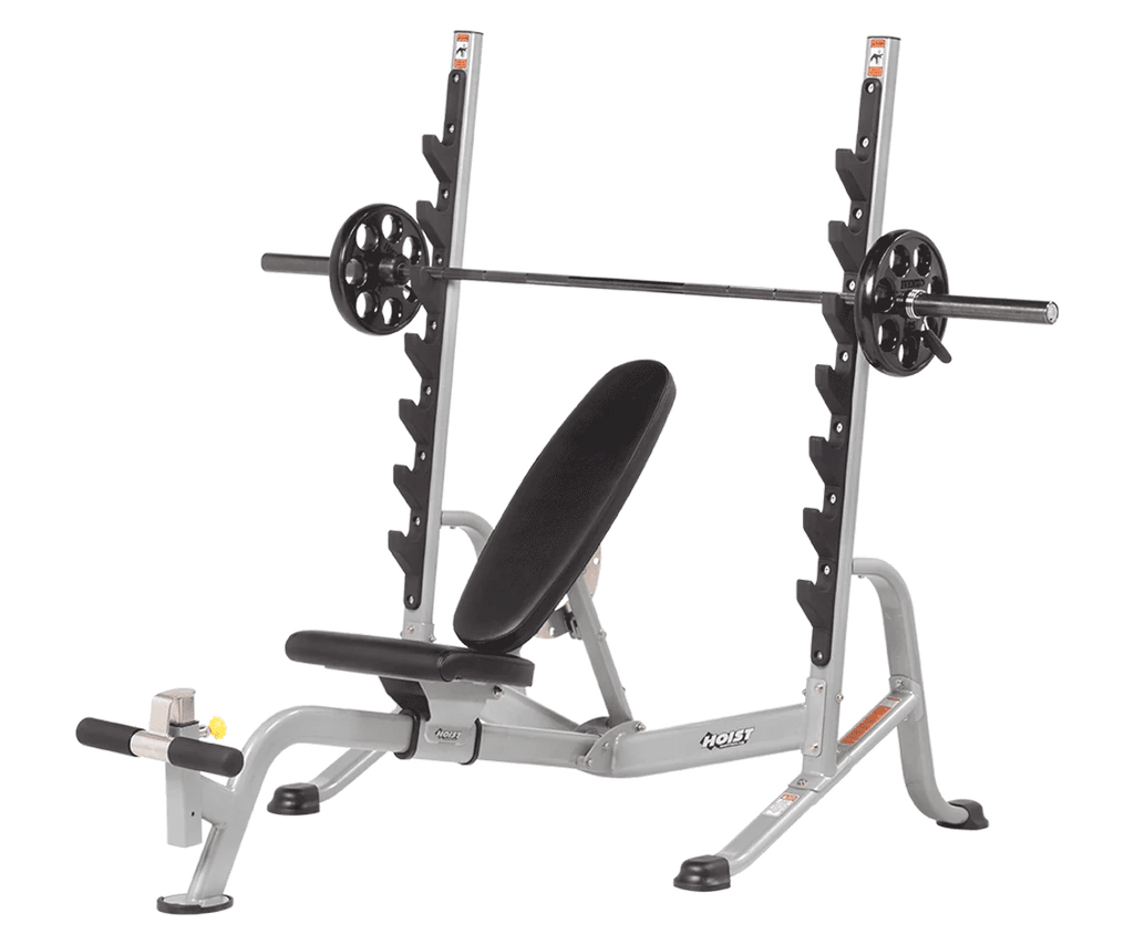 Hoist 7 Position F.I.D. Olympic Bench - Fitness Specialist