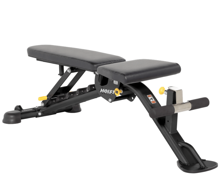 HOIST 7‑Position F.I.D. Bench – 1,000 lb Capacity Commercial Bench - Fitness Specialist