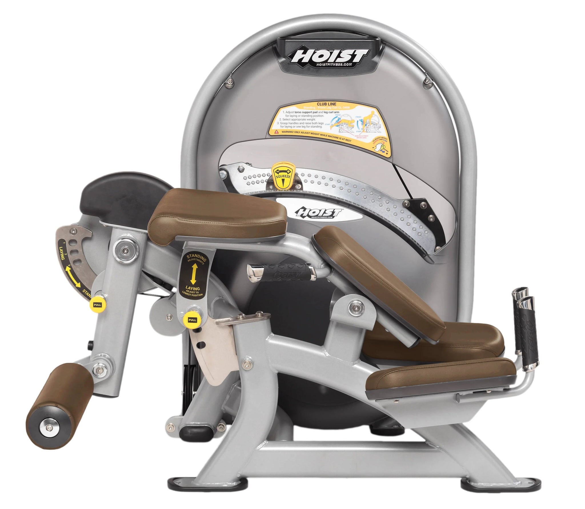 Hoist CL-3408 Standing/ Prone Leg Curl – Fitness Specialist