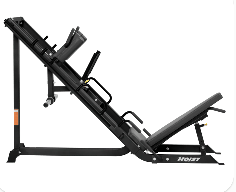 HOIST HF‑4357 Leg Press / Hack Squat Combo – Dual - Purpose Lower Body Strength Trainer - Fitness Specialist