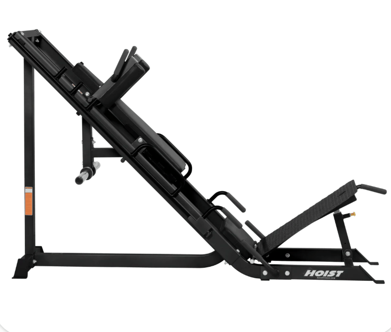 HOIST HF‑4357 Leg Press / Hack Squat Combo – Dual - Purpose Lower Body Strength Trainer - Fitness Specialist