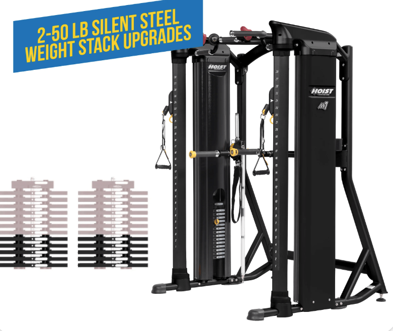 HOIST Mi7 Functional Trainer – Home Gym with Dual Weight Stacks - Fitness Specialist