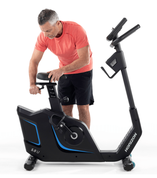 Horizon Home Upright Exercise Bike 5.0 | Fitness Specialist TX - Fitness Specialist
