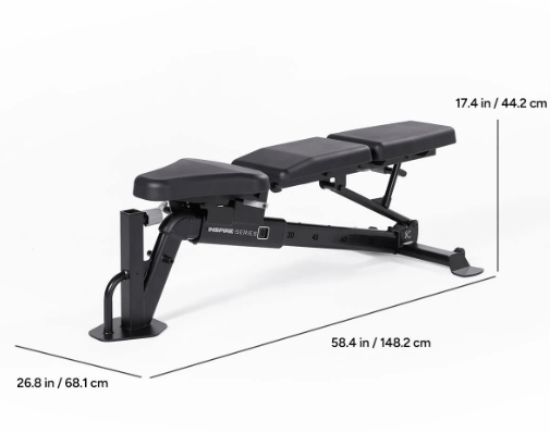 INSPIRE FID7 PRO ADJUSTABLE BENCH - Fitness Specialist