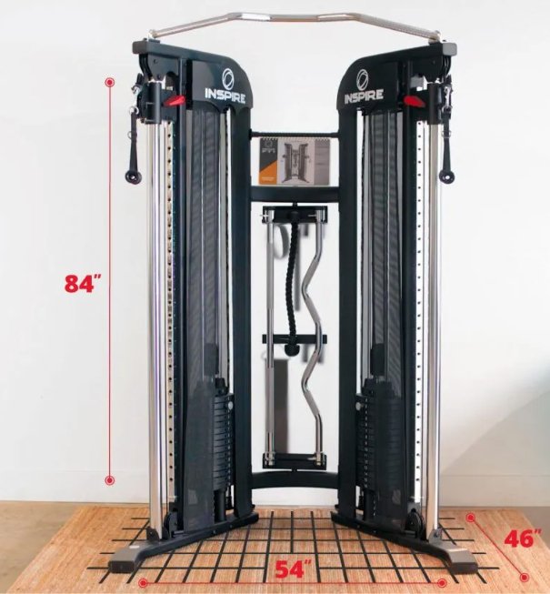 Inspire FT1 Functional Trainer – Compact Cable Machine – Fitness