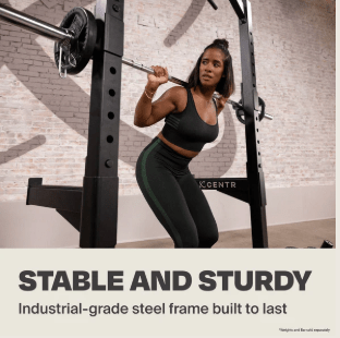 Inspire Series Half Rack life style picture- Fitness Specialist