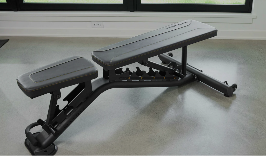 Side view of MABR1 Adjustable Weight Bench