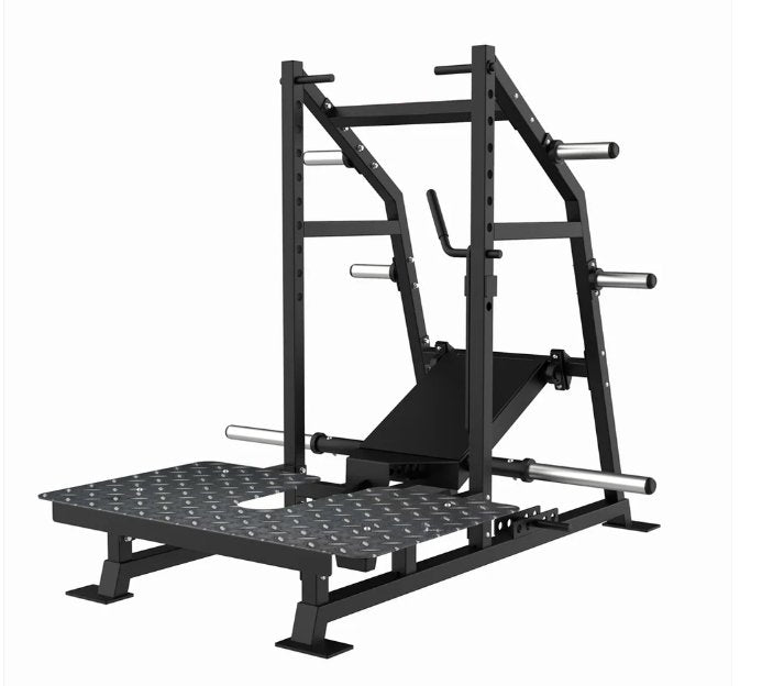 Side view of Muscle D Excel Belt Squat Machine – Fitness Specialist TX