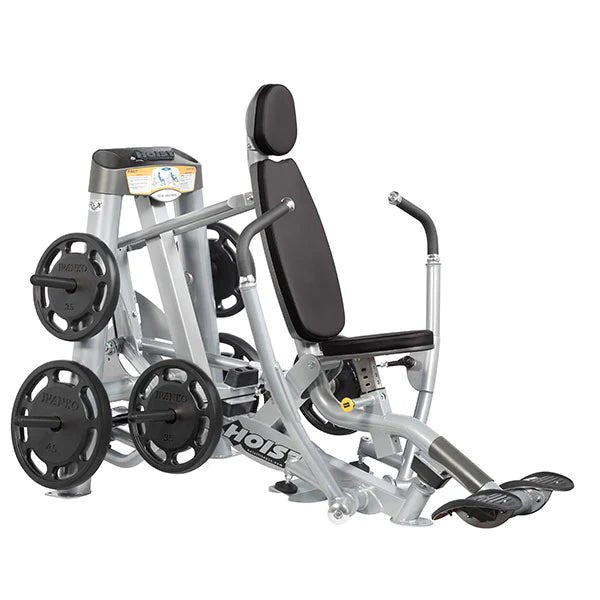 Ergonomic handles for decline pressing – Roc-It Decline Chest Press – Fitness Specialist Odessa