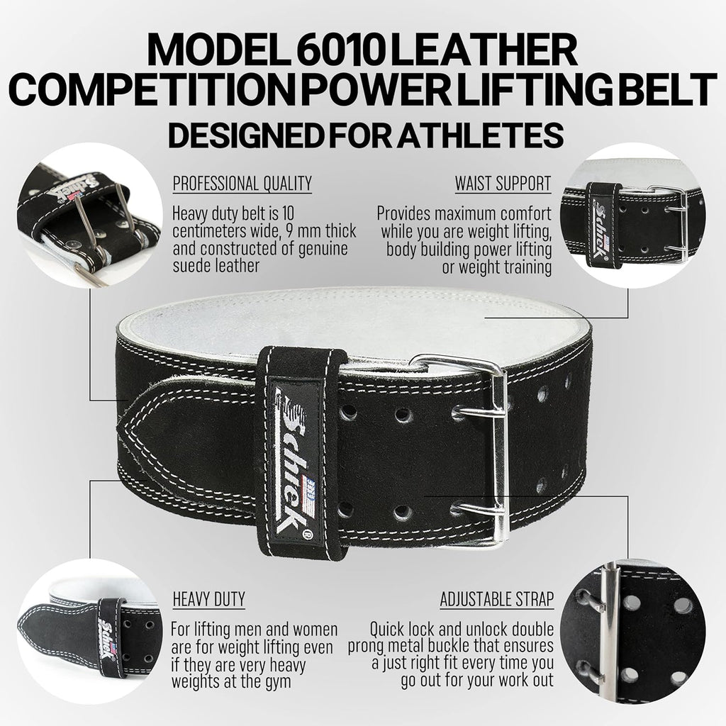 Schiek 10CM Double or Single Prong Competition Power Belt - Fitness Specialist