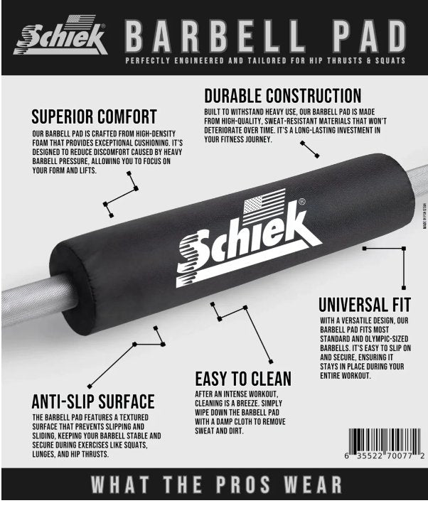 Schiek Barbell Pad - Fitness Specialist