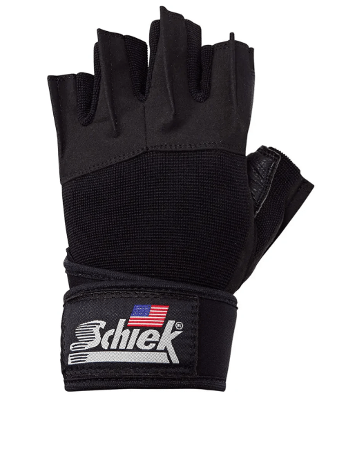 SCHIEK PLATINUM LIFTING GLOVE W/WRIST WRAPS MODEL 540 - Fitness Specialist