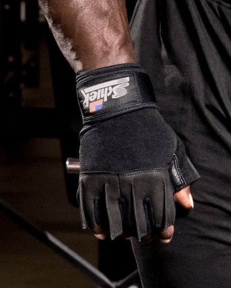 SCHIEK PLATINUM LIFTING GLOVE W/WRIST WRAPS MODEL 540 - Fitness Specialist