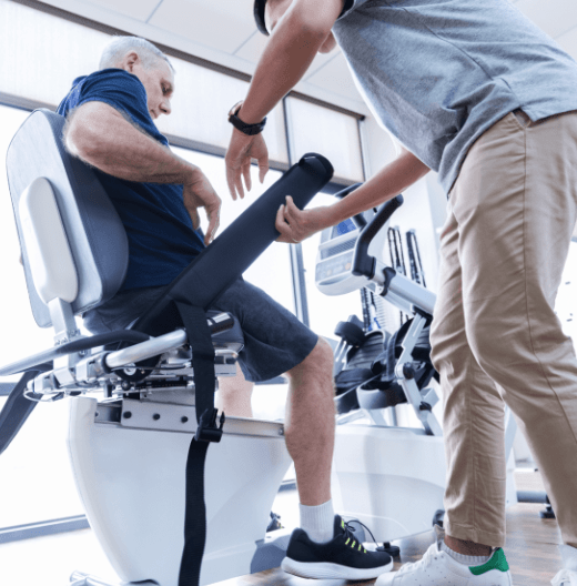 Spirit 7.0S Rehab Recumbent Stepper - Fitness Specialist