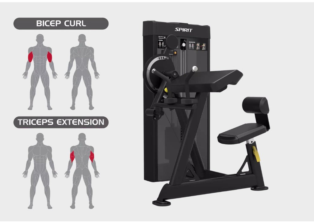 Spirit Commercial Bicep/Tricep - Fitness Specialist