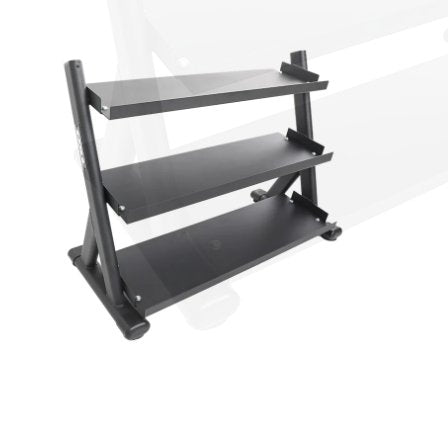 TKO 3 - Tier Shelf Dumbbell Rack - Fitness Specialist