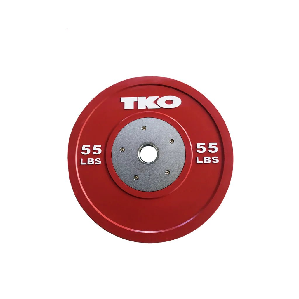 TKO color Competition Rubber Bumper Plates - Fitness Specialist