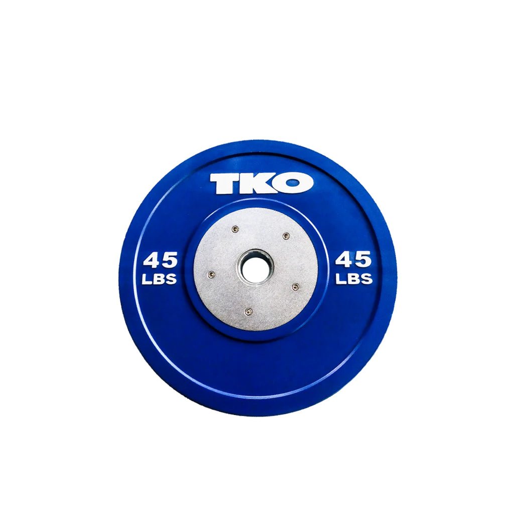 TKO color Competition Rubber Bumper Plates - Fitness Specialist