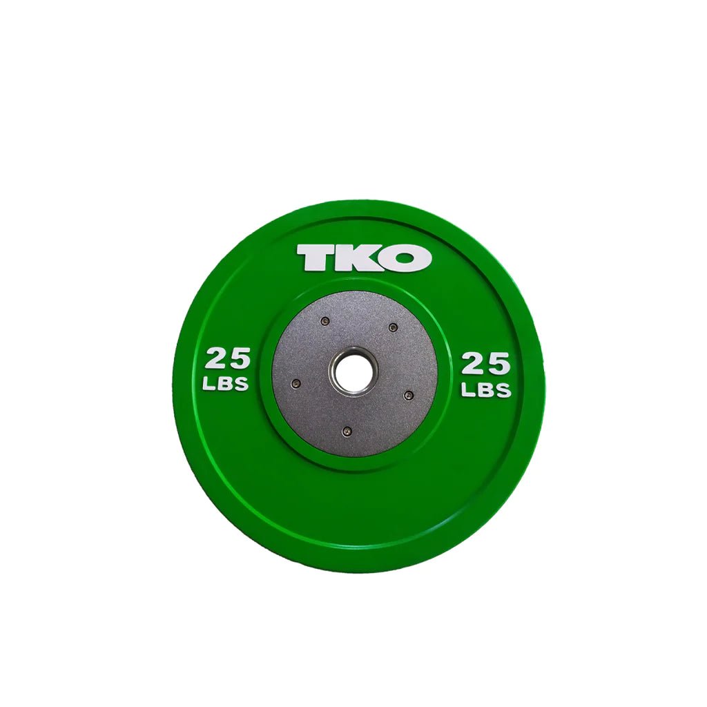 TKO color Competition Rubber Bumper Plates - Fitness Specialist