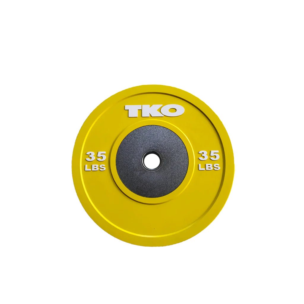 TKO color Competition Rubber Bumper Plates - Fitness Specialist