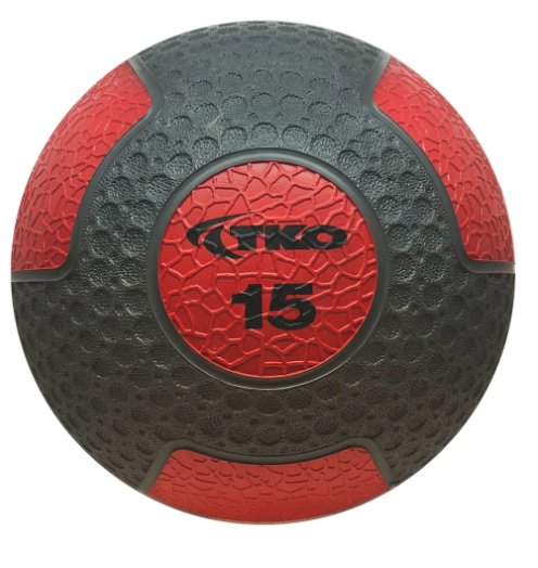 TKO Commercial Rubberized Medicine Ball - Fitness Specialist