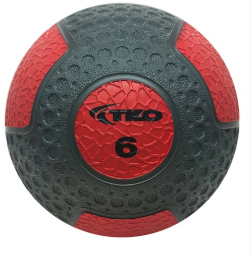 TKO Commercial Rubberized Medicine Ball - Fitness Specialist