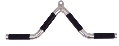 TKO Multi - Purpose V Chrome Bar - Fitness Specialist