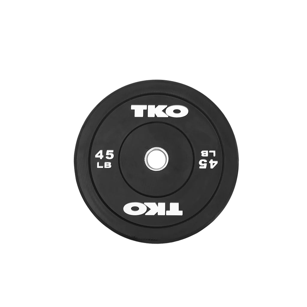 TKO Rubber Bumper Plates - Fitness Specialist