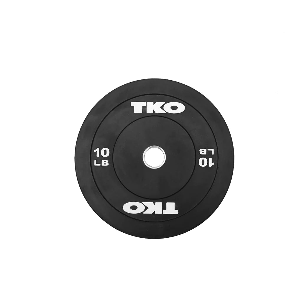 TKO Rubber Bumper Plates - Fitness Specialist