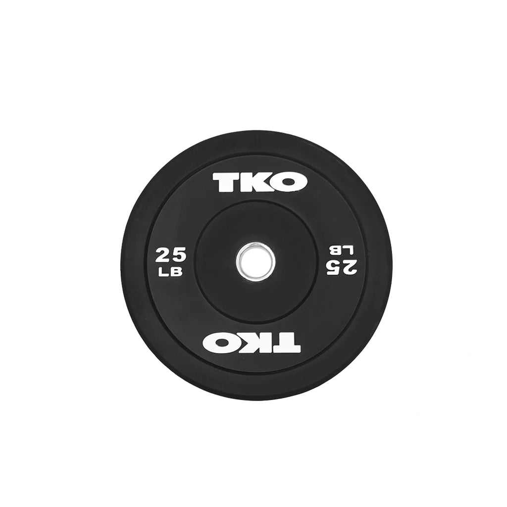 TKO Rubber Bumper Plates - Fitness Specialist