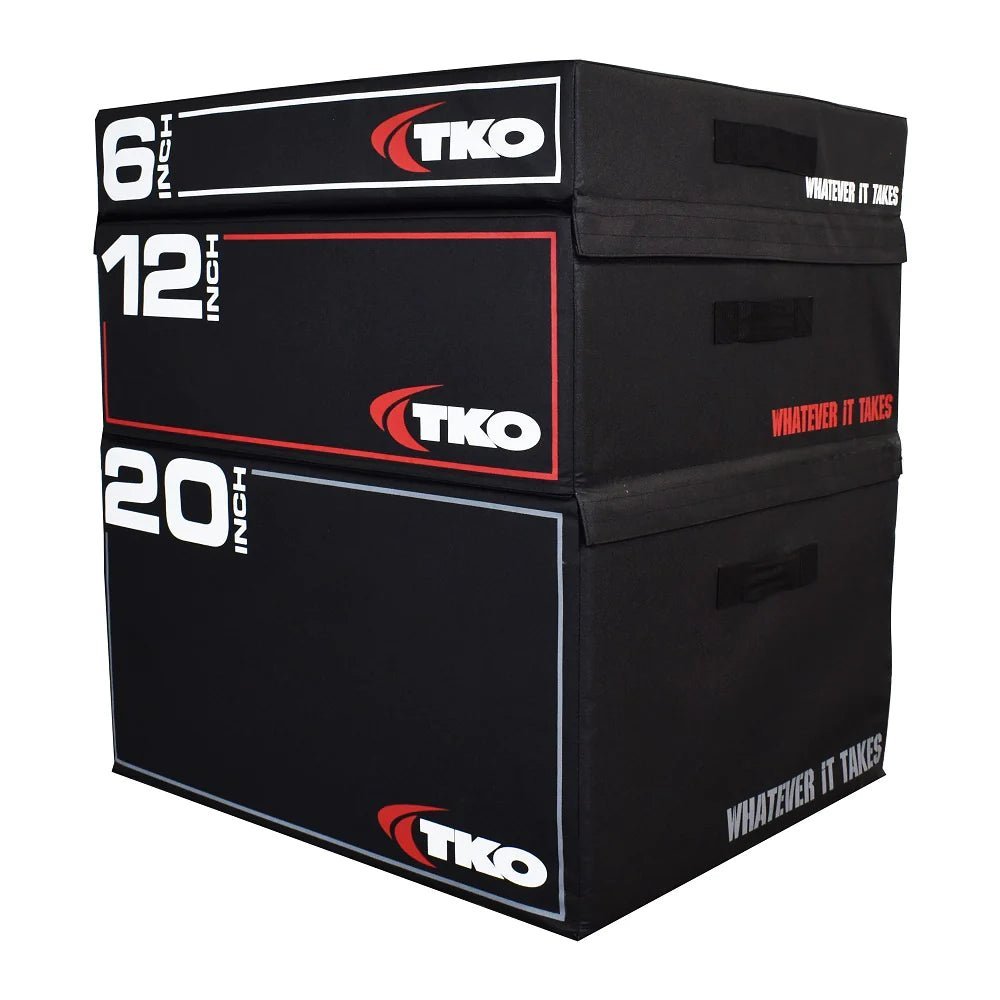 TKO Stackable Foam Plyo Boxes - Fitness Specialist